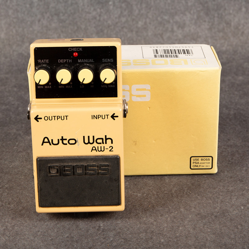 Boss Auto Wah AW-2 - Boxed - 2nd Hand Boss Auto Wah AW-2 - Boxed - 2nd Hand