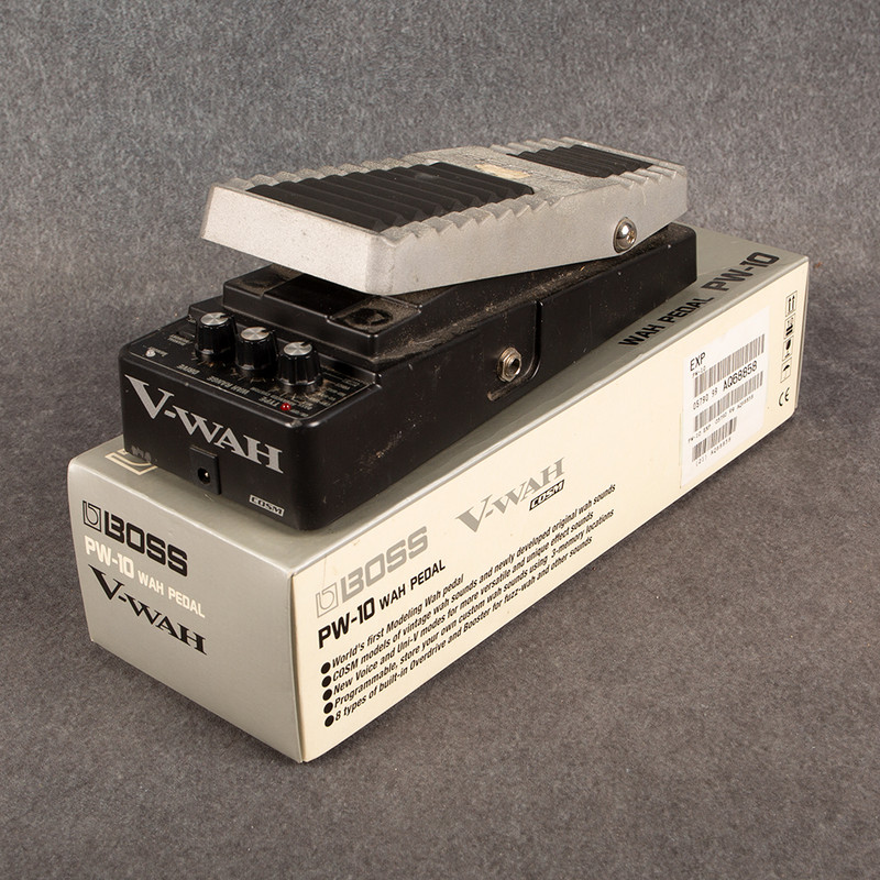 Boss PW-10 V-Wah Pedal - Boxed - 2nd Hand (130230)