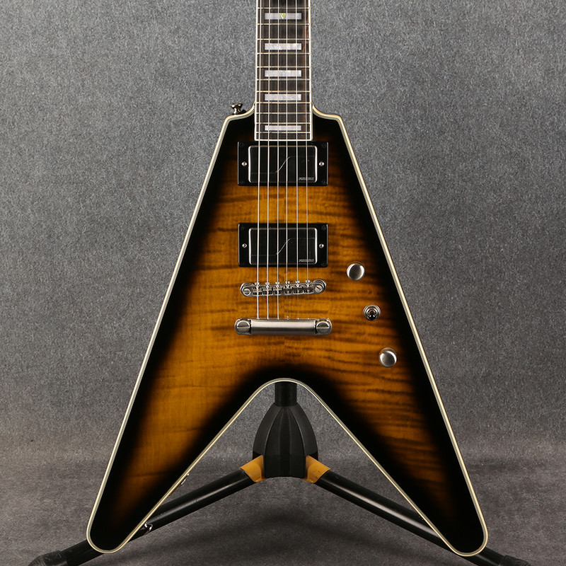 Epiphone Flying V Prophecy - Yellow Tiger Aged Gloss - 2nd Hand