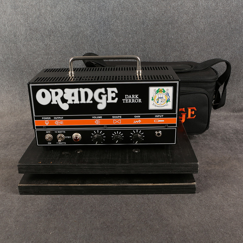 Orange Dark Terror Valve Amp Head - Gig Bag - 2nd Hand