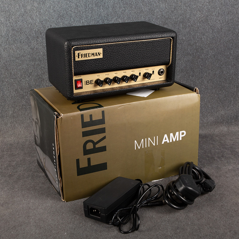 Friedman Mini BE 30w Amp Head - Box & PSU - 2nd Hand