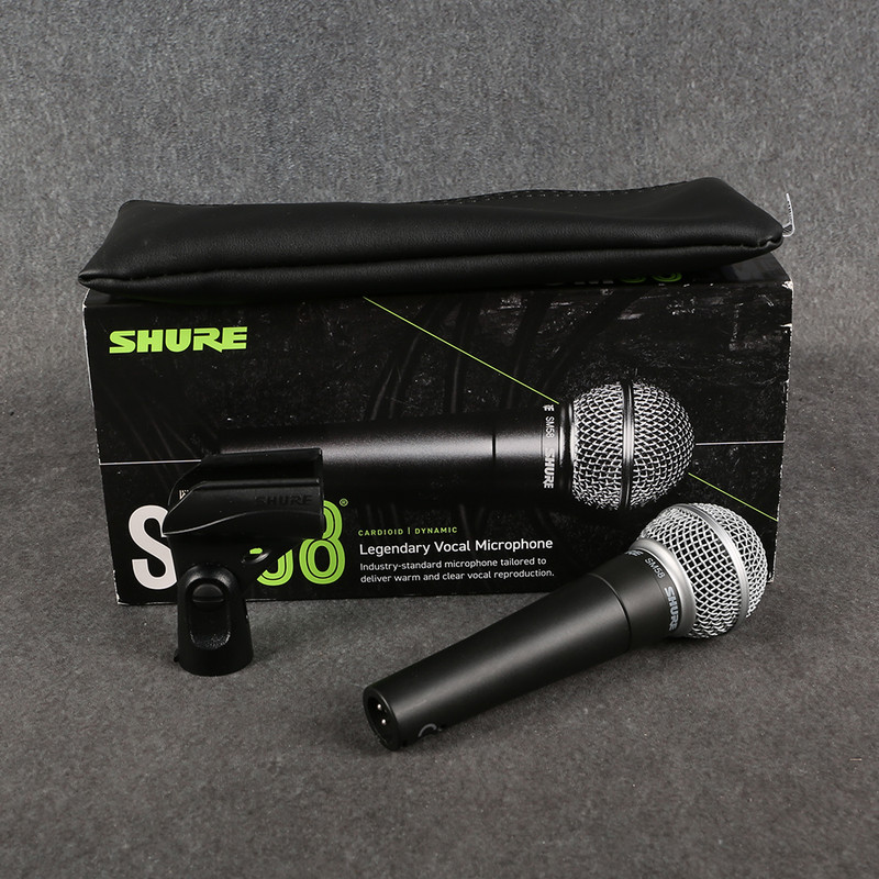 Shure SM58 Dynamic Vocal Microphone - Boxed - 2nd Hand