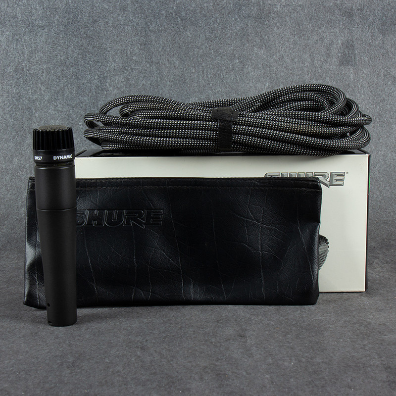 Shure SM57 Microphone - Boxed - 2nd Hand (130602) Shure SM57 Microphone - Boxed - 2nd Hand (130602)