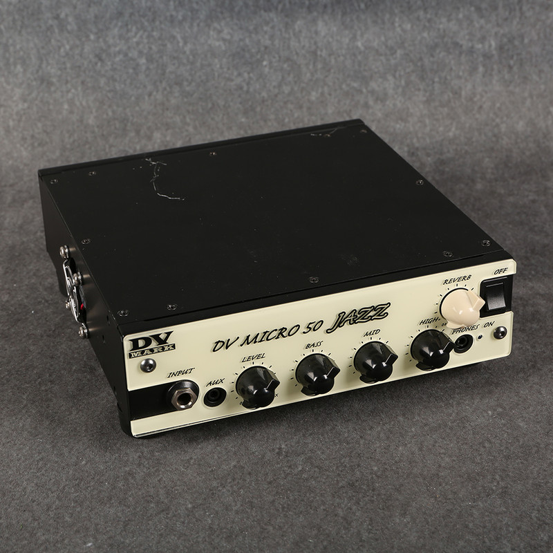DV Mark DV Micro 50 Jazz Amp Head - 2nd Hand