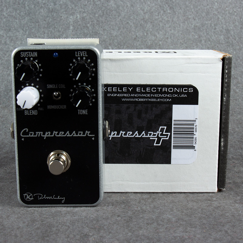 Keeley Compressor Plus Pedal - Boxed - 2nd Hand (130717) Keeley Compressor Plus Pedal - Boxed - 2nd Hand (130717)