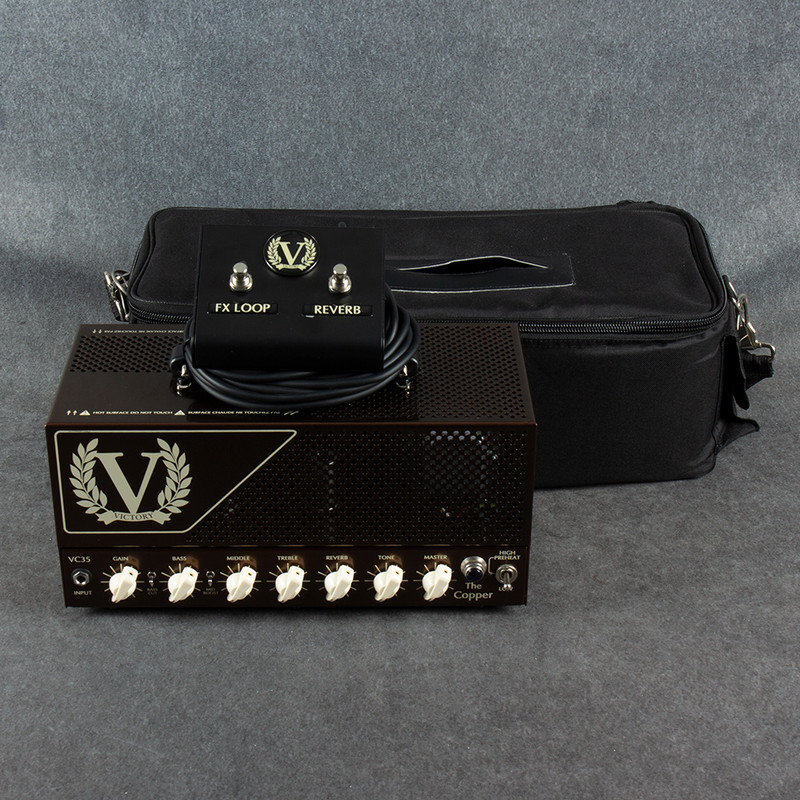 Victory VC35 The Copper - Footswitch - Gig Bag **COLLECTION ONLY** - 2nd Hand