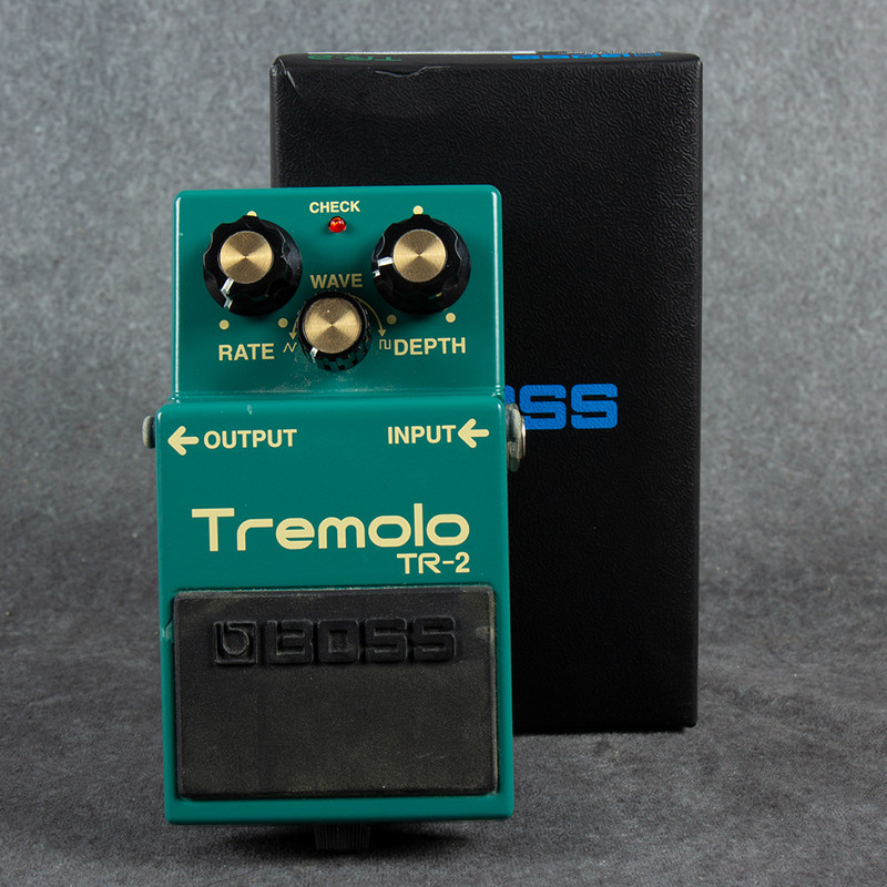 Boss TR-2 Tremolo Pedal - Boxed - 2nd Hand (130764) Boss TR-2 Tremolo Pedal - Boxed - 2nd Hand (130764)