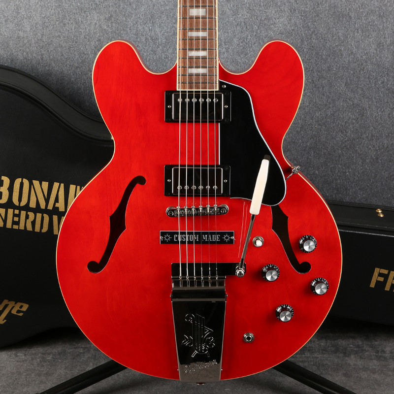 Epiphone Joe Bonamassa 1962 ES-335 - Sixties Cherry - Hard Case - 2nd Hand Epiphone Joe Bonamassa 1962 ES-335 - Sixties Cherry - Hard Case - 2nd Hand
