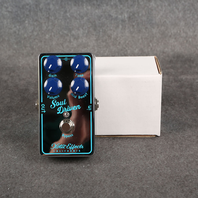 Xotic Soul Driven Overdrive Pedal - Boxed - 2nd Hand