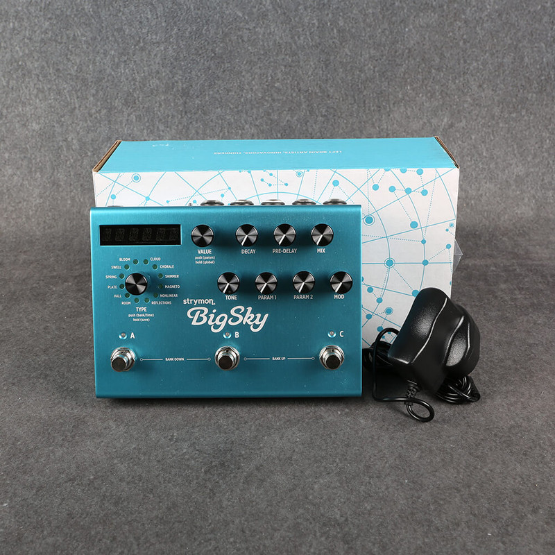 Strymon Big Sky Multi Reverb Pedal - Box & PSU - 2nd Hand