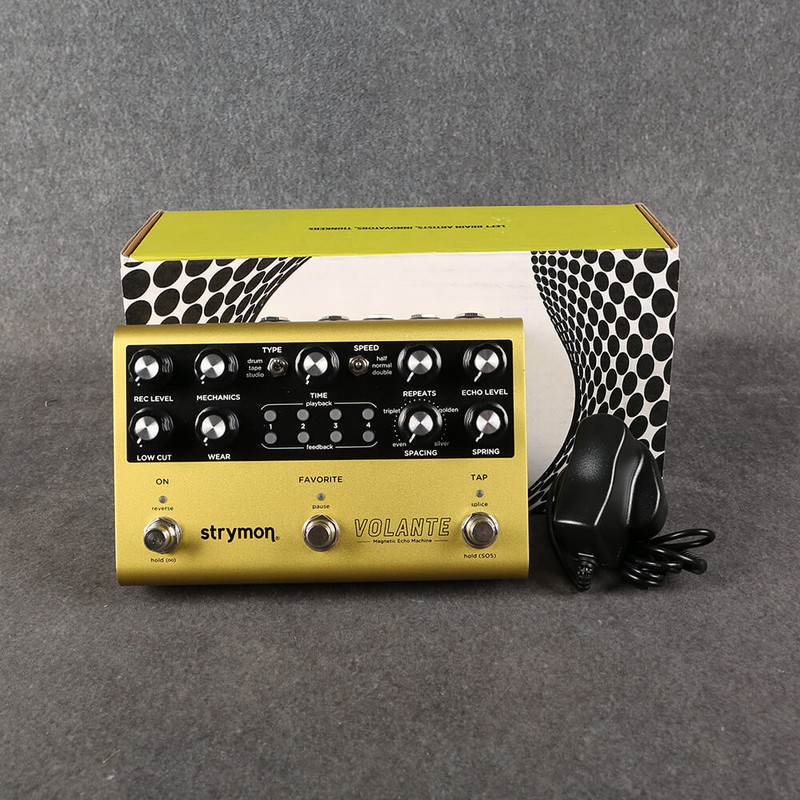 Strymon Volante Magnetic Echo Machine Pedal - Box & PSU - 2nd Hand