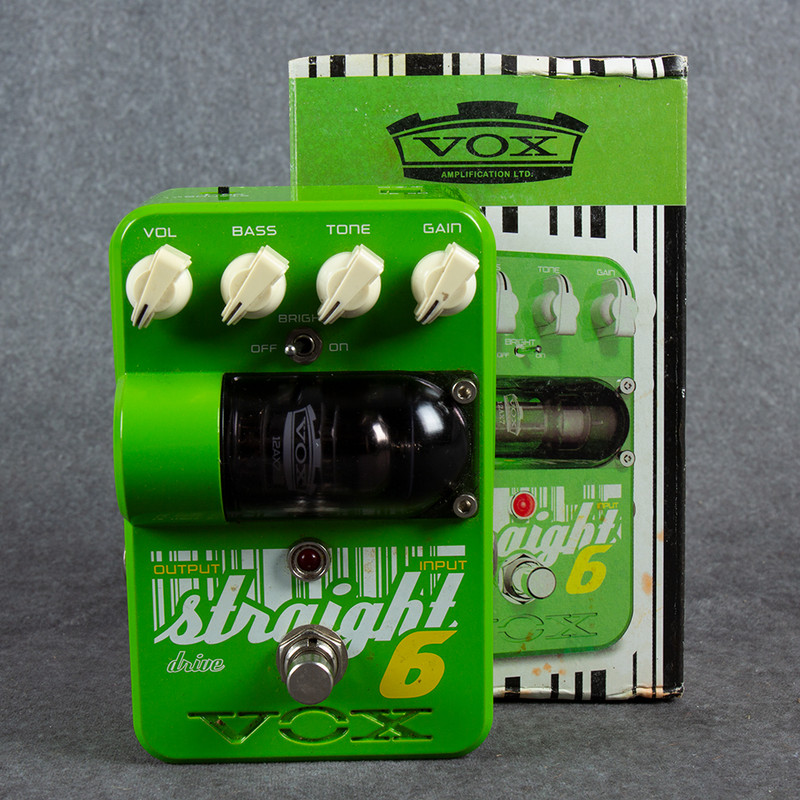 Vox Straight 6 Overdrive Pedal - Boxed - 2nd Hand Vox Straight 6 Overdrive Pedal - Boxed - 2nd Hand