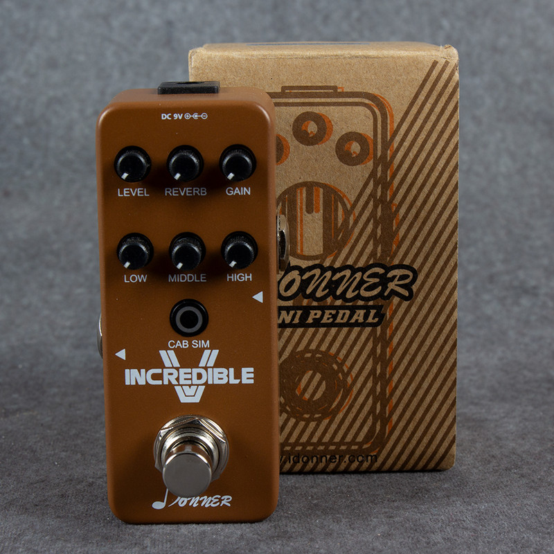 Donner Incredible V Digital Mini Preamp Pedal - Boxed - 2nd Hand