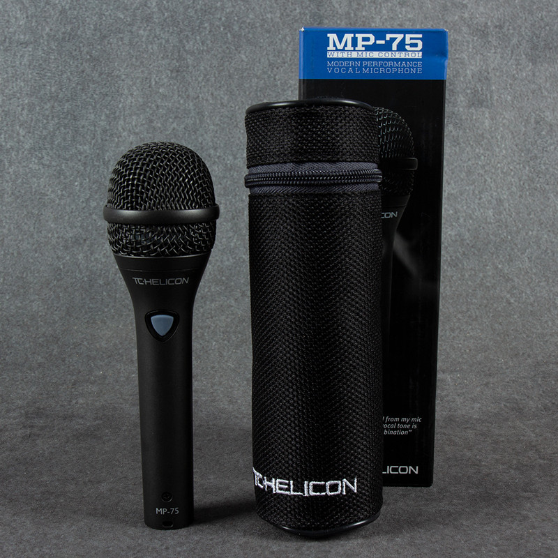 TC Helicon MP-75 Microphone - Case - Bag - 2nd Hand