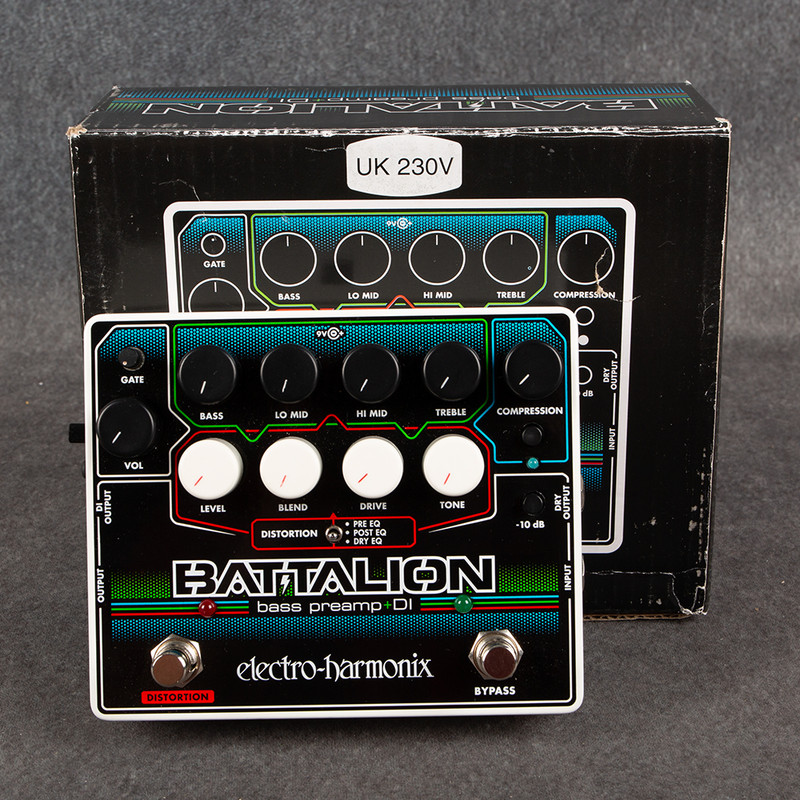 Electro Harmonix Battalion Bass Premap and DI - Boxed - 2nd Hand Electro Harmonix Battalion Bass Premap and DI - Boxed - 2nd Hand