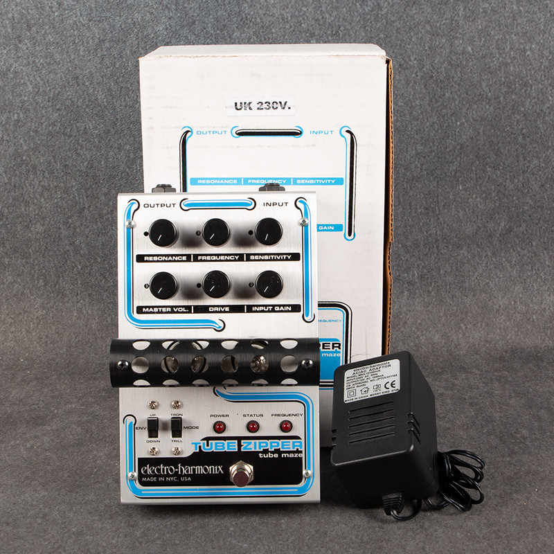 Electro Harmonix Tube Zipper - Box & PSU - 2nd Hand Electro Harmonix Tube Zipper - Box & PSU - 2nd Hand