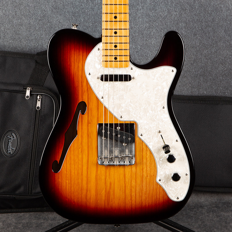 Fender Vintera II 60s Telecaster Thinline - 3 Tone Sunburst - Gig Bag - 2nd Hand Fender Vintera II 60s Telecaster Thinline - 3 Tone Sunburst - Gig Bag - 2nd Hand
