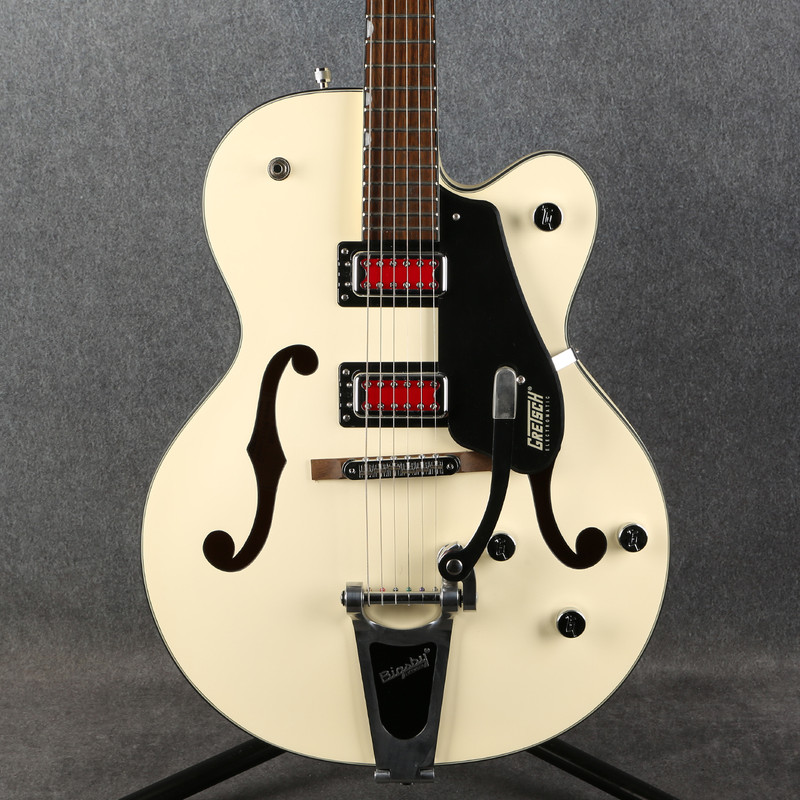 Gretsch G5410T Electromatic Rat Rod - Matte Vintage White - 2nd Hand