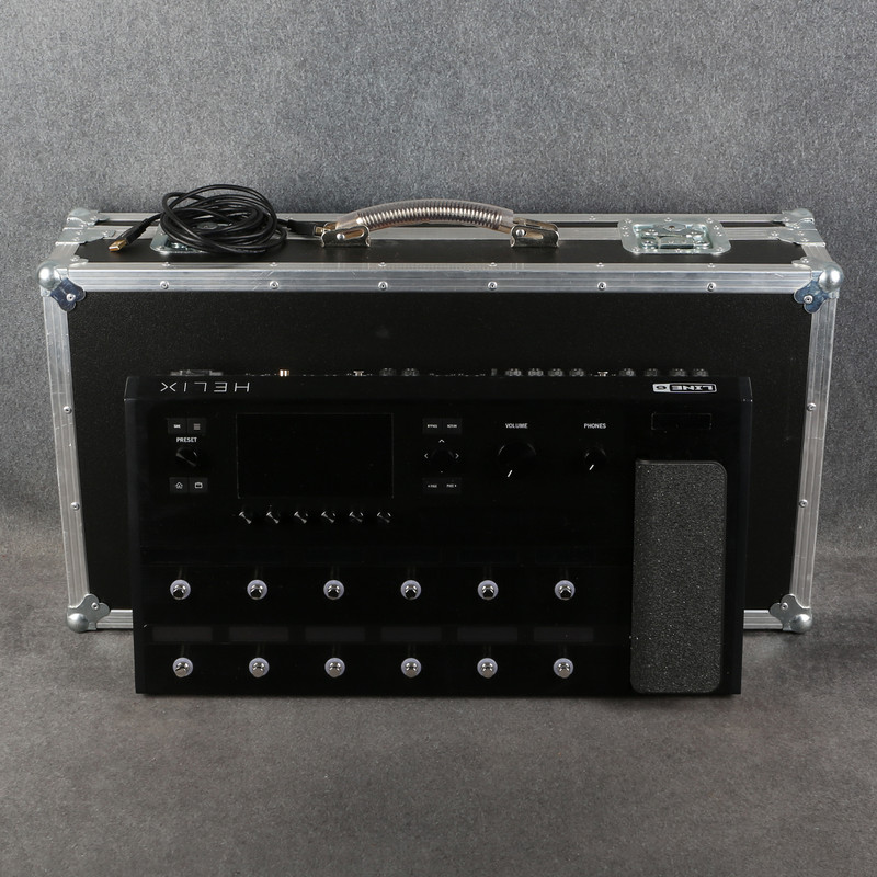 Line 6 Helix Floor Amp & FX Modelling Unit - Flight Case - 2nd Hand