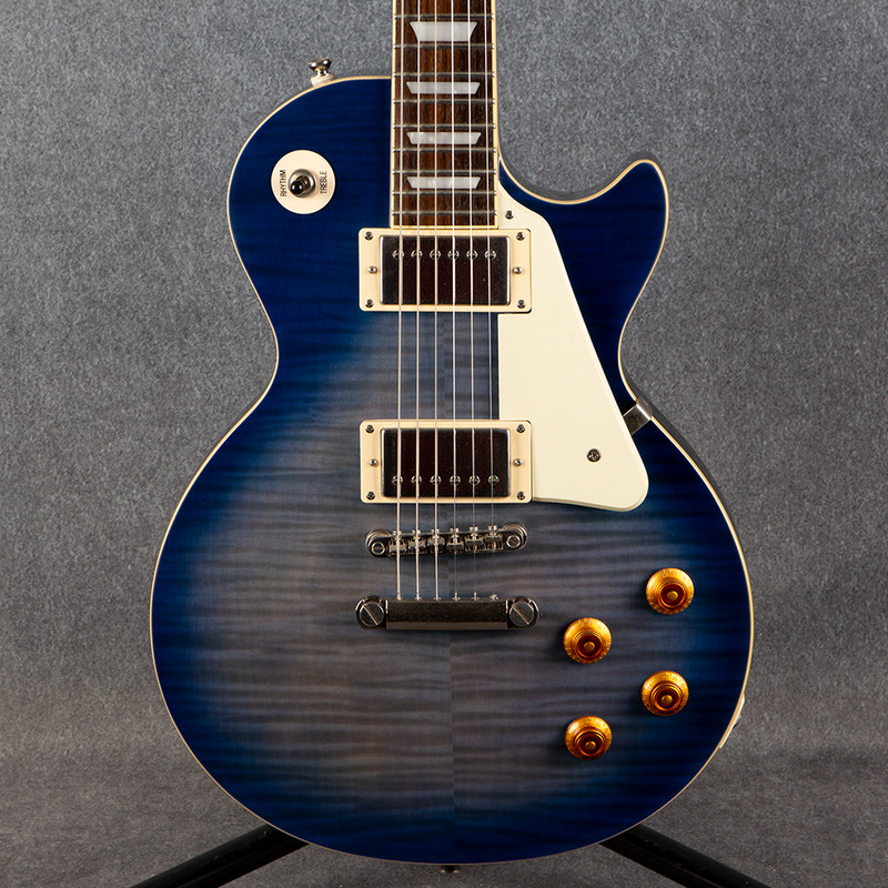 Epiphone Les Paul Plus Top Pro - Trans Blue - 2nd Hand Epiphone Les Paul Plus Top Pro - Trans Blue - 2nd Hand