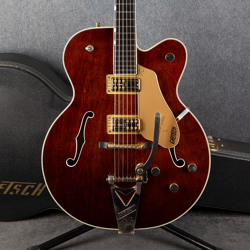 Gretsch G6122 Country Classic 1 - Walnut - Hard Case - 2nd Hand Gretsch G6122 Country Classic 1 - Walnut - Hard Case - 2nd Hand