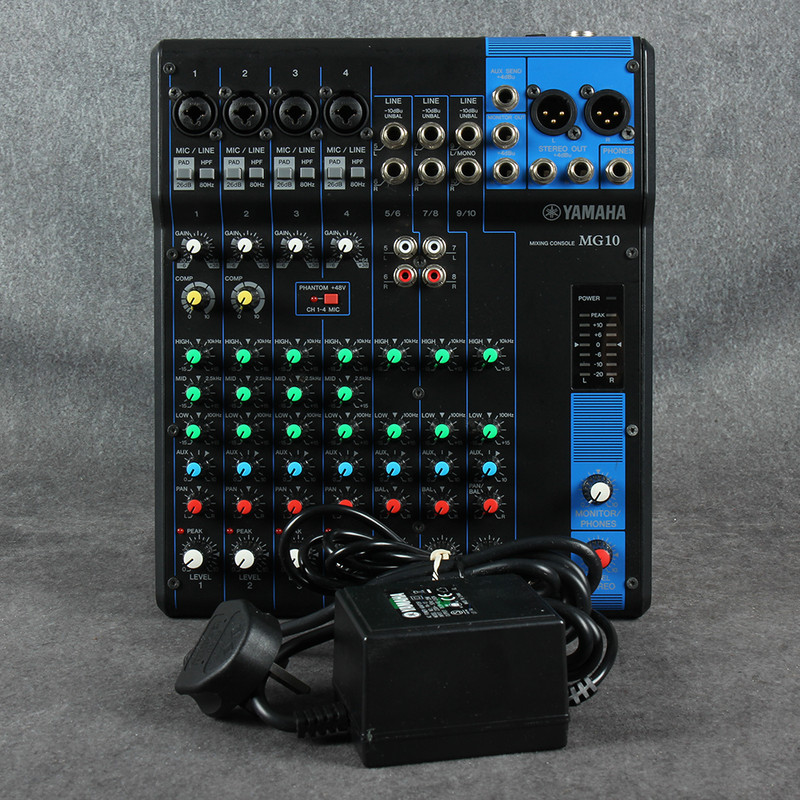 Yamaha MG10 10 Channel Mixer - 2nd Hand