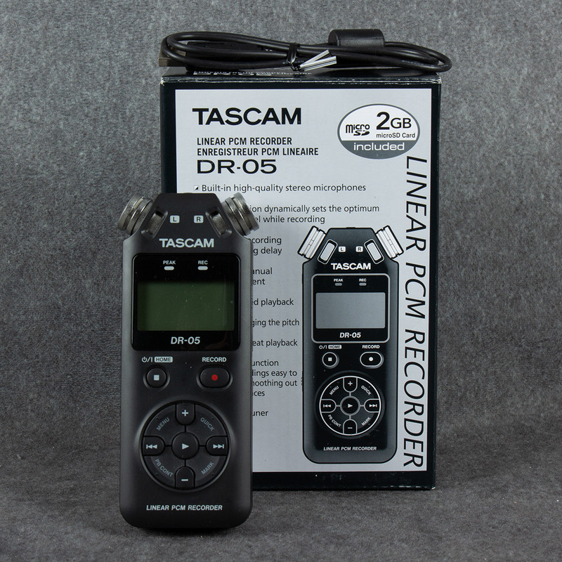 Tascam DR-05 Portable Recorder - Boxed - 2nd Hand