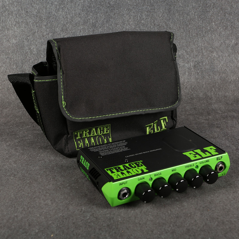 Trace Elliot ELF 200W Compact Bass Head - Gig Bag - 2nd Hand Trace Elliot ELF 200W Compact Bass Head - Gig Bag - 2nd Hand