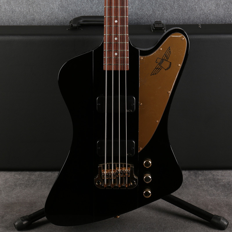 Gibson Rex Brown Signature Thunderbird Bass - Ebony - Hard Case - 2nd Hand Gibson Rex Brown Signature Thunderbird Bass - Ebony - Hard Case - 2nd Hand