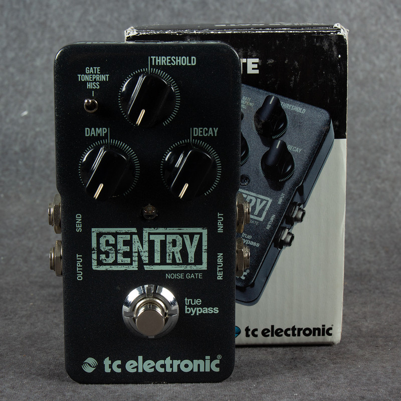 TC Electronic Sentry Noise Gate Pedal - Boxed - 2nd Hand TC Electronic Sentry Noise Gate Pedal - Boxed - 2nd Hand