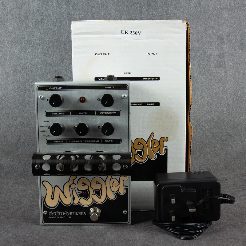 Electro Harmonix Tube Wiggler Vibrato Tremolo Pedal - Box & PSU - 2nd Hand