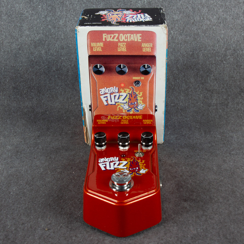 Visual Sound Angry Fuzz Octave Pedal - Boxed - 2nd Hand Visual Sound Angry Fuzz Octave Pedal - Boxed - 2nd Hand