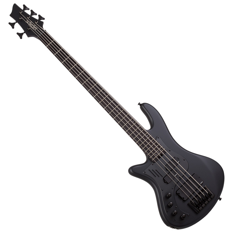 Schecter Stiletto-5 Stealth Pro LH - Satin Black