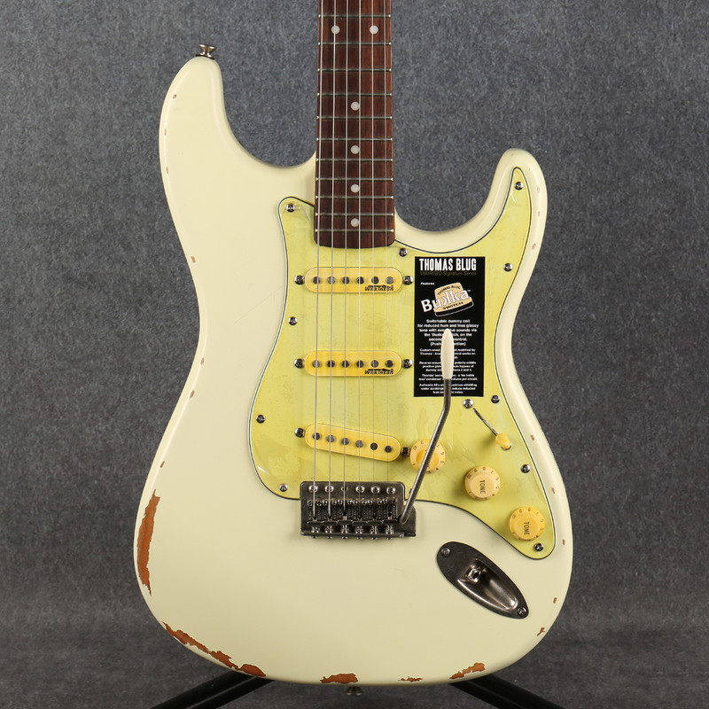 Vintage V6 Thomas Blug Signature - Distressed Vintage White - 2nd Hand (133222)