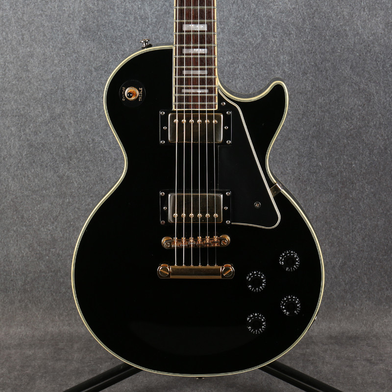 Epiphone Les Paul Custom - Ebony - 2nd Hand (133238) Epiphone Les Paul Custom - Ebony - 2nd Hand (133238)