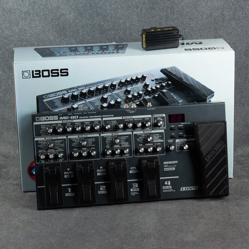 Boss ME80 Multi-FX Pedal - Box & PSU - 2nd Hand