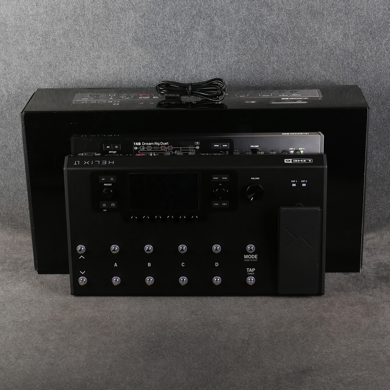 Line 6 Helix LT Floor Amp & FX Modelling Unit - Carry Case - Boxed - 2nd Hand Line 6 Helix LT Floor Amp & FX Modelling Unit - Carry Case - Boxed - 2nd Hand