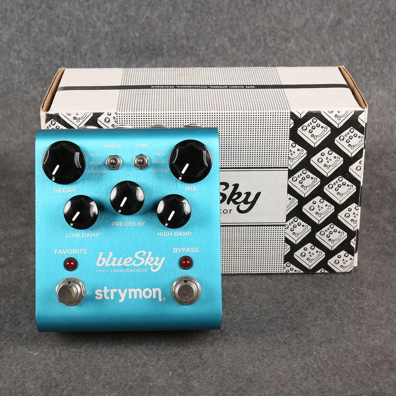 Strymon Bluesky Reverb - Boxed - 2nd Hand Strymon Bluesky Reverb - Boxed - 2nd Hand
