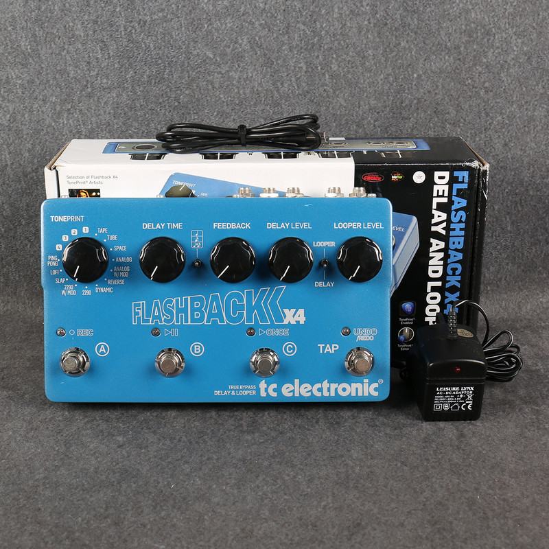 TC Electronic Flashback X4 - Box & PSU - 2nd Hand