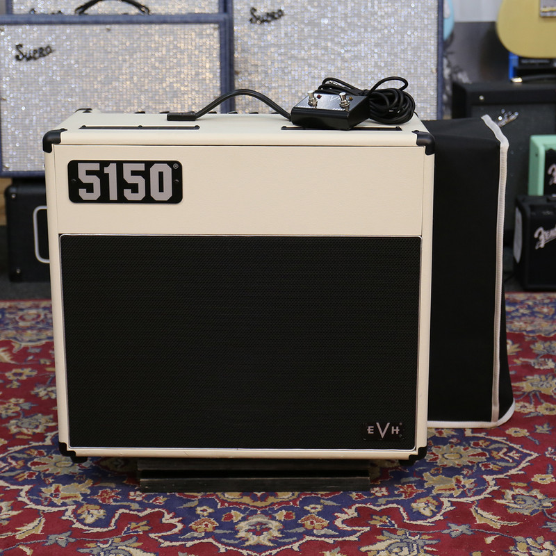 EVH 5150 Iconic Series 40W 1x12 - Ivory - Cover **COLLECTION ONLY** - 2nd Hand