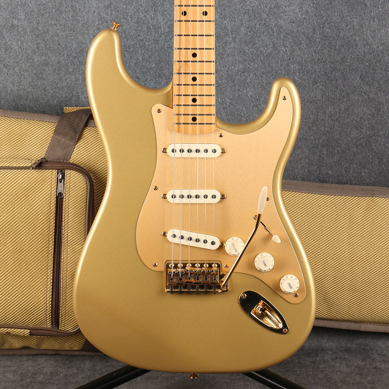 Fender 50th Anniversary Stratocaster - Aztec Gold - Gig Bag - 2nd Hand