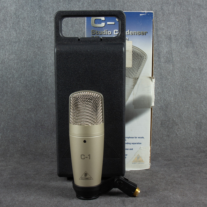 Behringer C-1 Studio Condenser Microphone - Case - Boxed - 2nd Hand (133453)