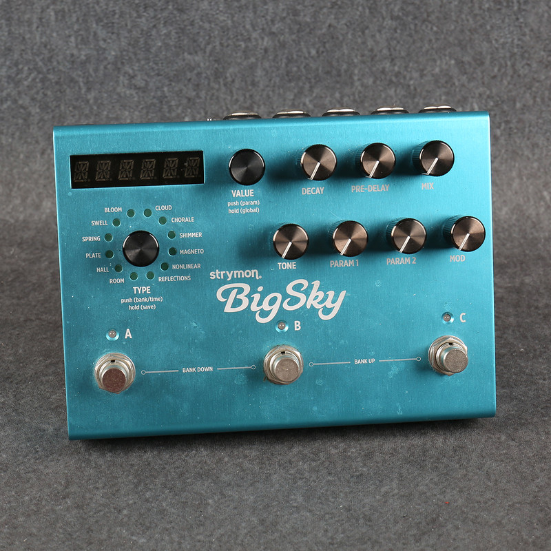 Strymon Big Sky Reverb Pedal - Boxed - 2nd Hand
