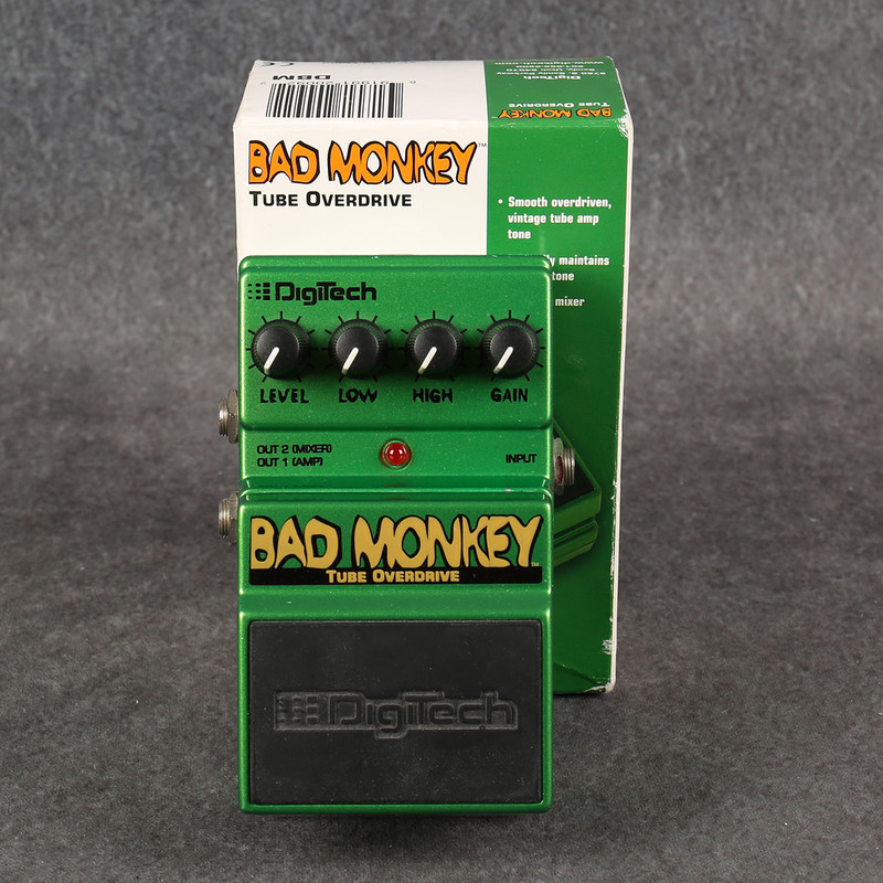DigiTech Bad Monkey Overdrive - Boxed - 2nd Hand DigiTech Bad Monkey Overdrive - Boxed - 2nd Hand