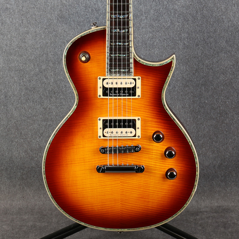 ESP LTD EC-1000 Deluxe - Amber Sunburst - 2nd Hand