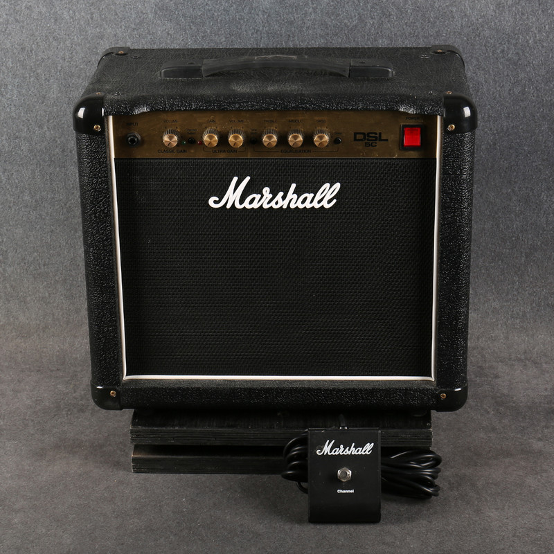 Marshall DSL5C Valve Combo - Footswitch **COLLECTION ONLY** - 2nd Hand