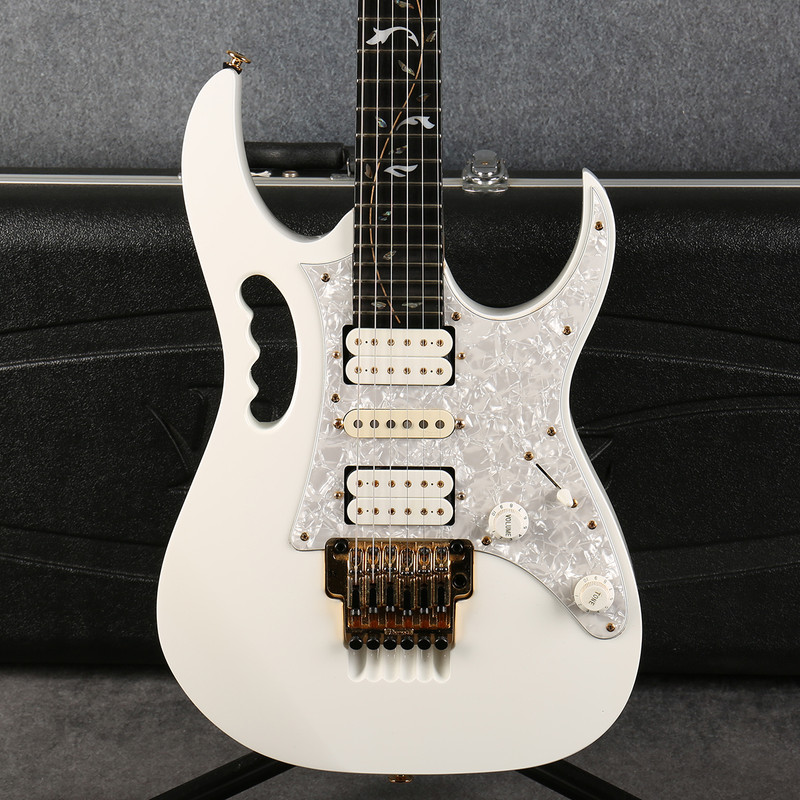 Ibanez JEM7V-WH Steve Vai Signature - White - Hard Case - 2nd Hand