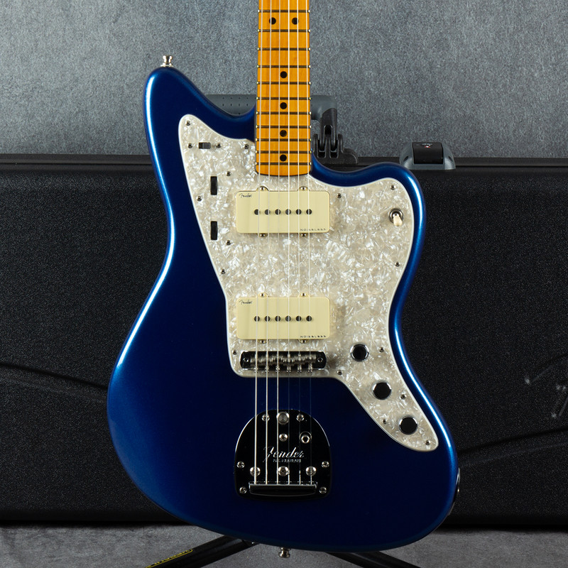 Fender American Ultra Jazzmaster Cobra Blue - Hard Case - 2nd Hand