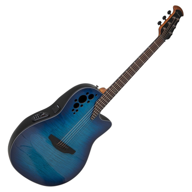 Ovation Celebrity Elite Limited Edition - Blue Flamed Maple