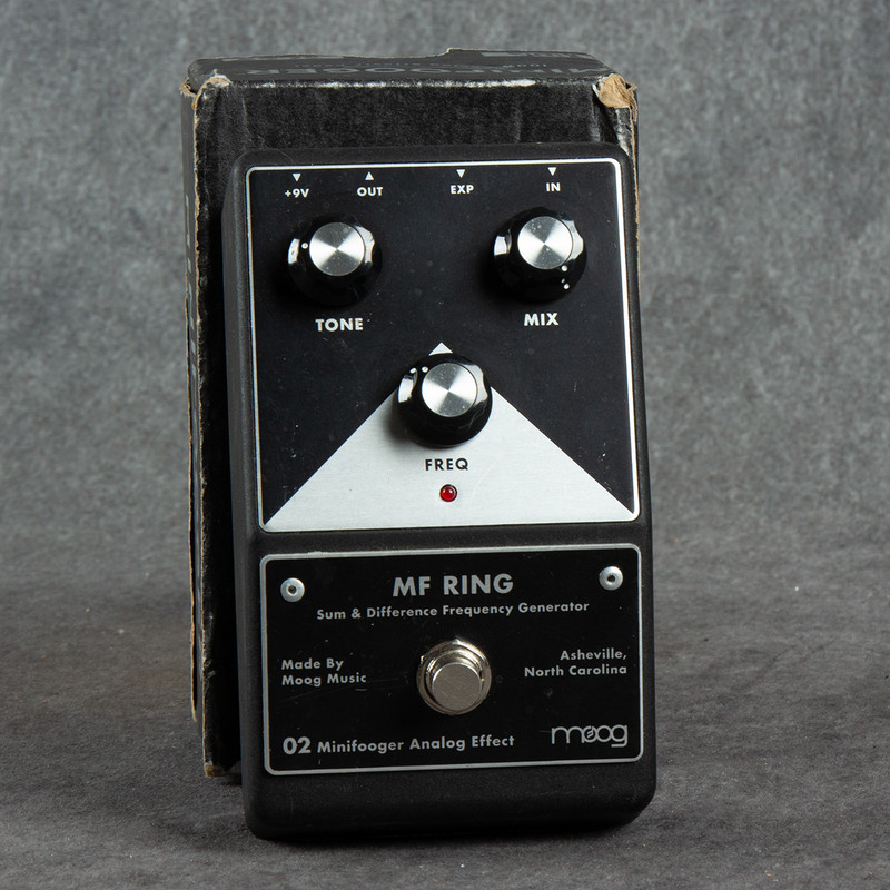 moog mf ring minifooger Moog Minifooger Ring Modulator Pedal